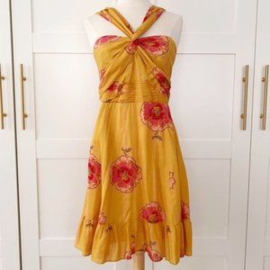 COPY - NWOT Free People Yellow Floral Summer Dress